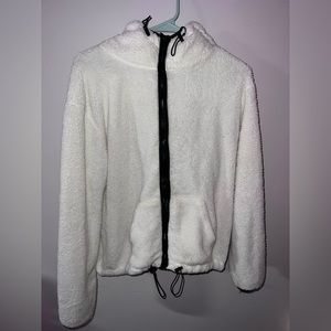 Fluffy zip up